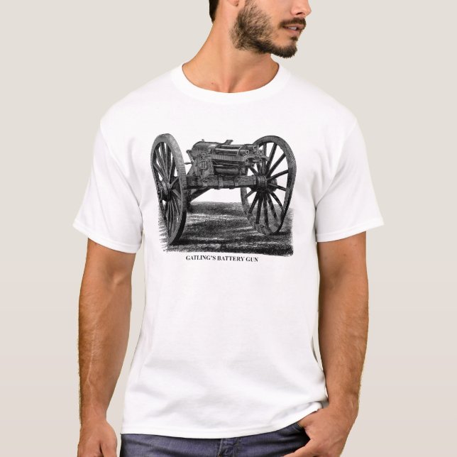 T-shirts Arma de Gatling (Frente)