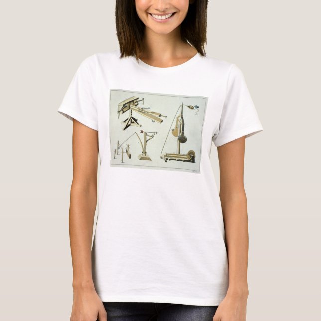 T-shirts Armadilhas, prato de Uma História do Develo (Frente)