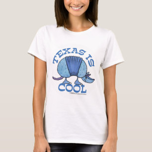 T-shirts Armadillo Blue-Texas é Legal