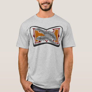 T-shirts armadura danificada batalha