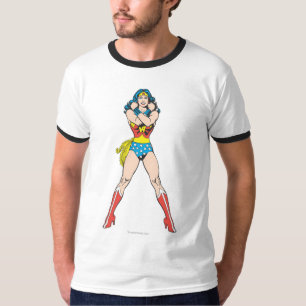 T-shirts Armas de Mulher Maravilha Cruzadas