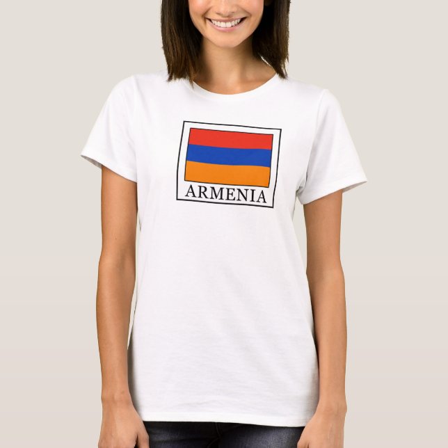 T-shirts Armênia (Frente)