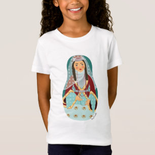 T-shirts Armênio Matryoshka Girls'
