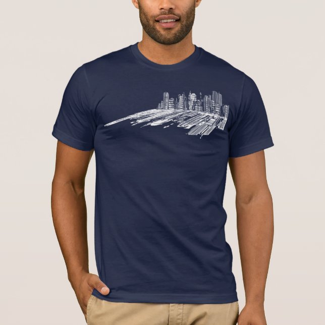 T-shirts Arquitectura da cidade (Frente)