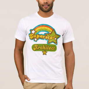 T-shirts Arquiteto da estrela mundial