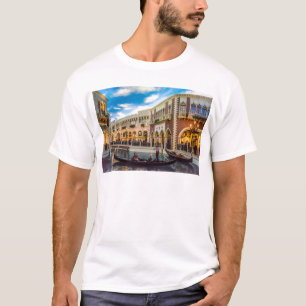 T-shirts Arquitetura do Canal de Las Vegas Gondola