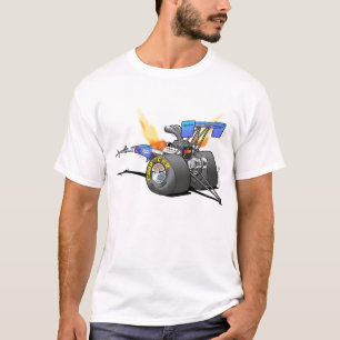 T-shirts Arrasto que compete a caricatura superior de