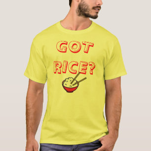 T-shirts Arroz obtido?