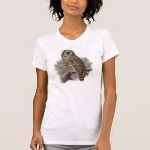 T-shirts Arte 9 do pássaro - coruja