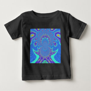 T-shirts Arte azul moderna