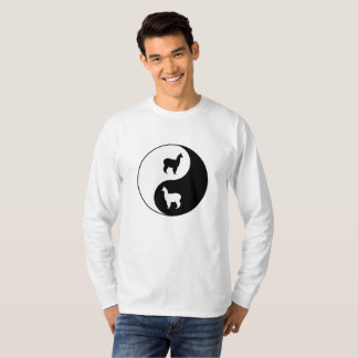 T-shirts Arte da alpaca de Yin Yang