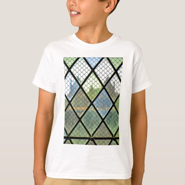 T-shirts Arte da janela (Frente)