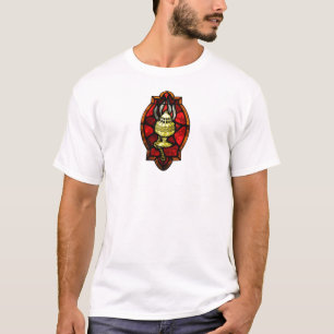 T-shirts Arte da janela de vitral do Thurible