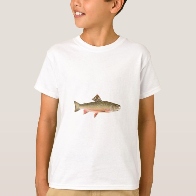 T-shirts Arte da truta de ribeiro (Frente)