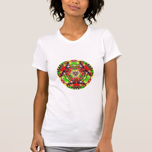 T-shirts Arte das mandalas (Frente)