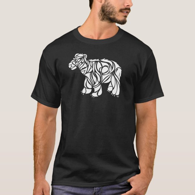 T-SHIRTS ARTE DE EDDIE ANDERSON: URSO (Frente)