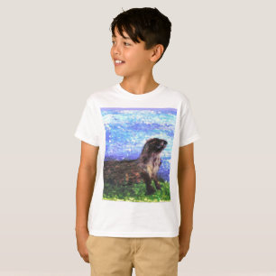T-shirts Arte de Lontra Fluvial
