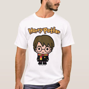 T-shirts Arte de Personagem de Desenho do Harry Potter
