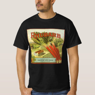 T-shirts Arte de Rótulos de Latas de Legumes Antigos, Fazen