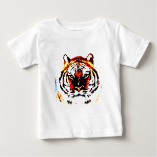 T-shirts Arte de Tigre Selvagem