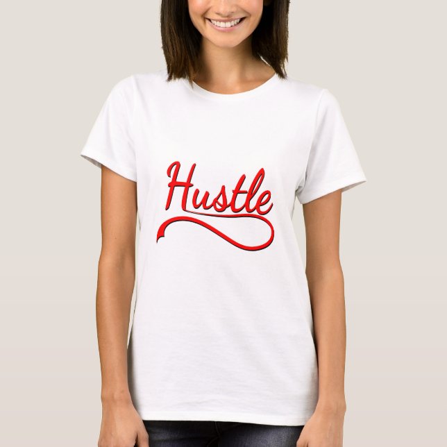 T-shirts Arte de Tipografia Agitada (Frente)