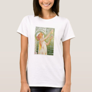 T-shirts Arte do anúncio da bebida do vintage de Robette d