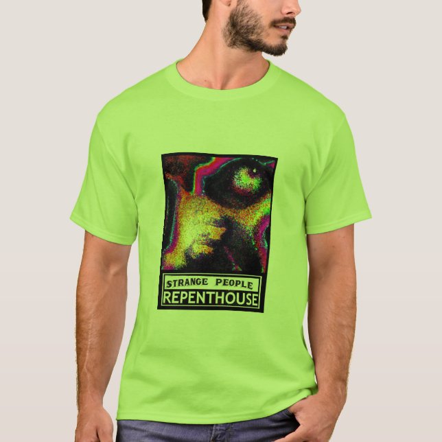 T-shirts Arte do BZ: Pessoas estranhas (Frente)