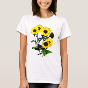 T-shirts arte do girassol