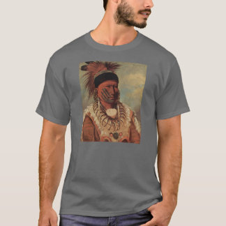 T-shirts Arte do nativo americano de Catlin