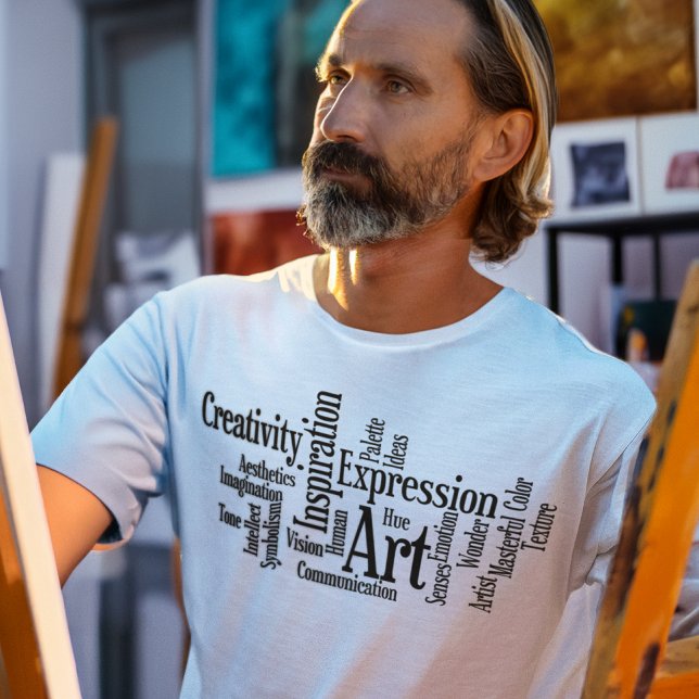 T-shirts Arte e criatividade - O que faz um artista (Criador carregado)