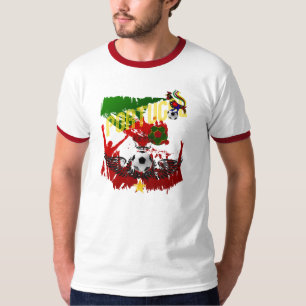 T-shirts Arte E Futebol Português - "Portugal Allez "