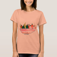 Arte engraçada de desenho animado da fruta Salad