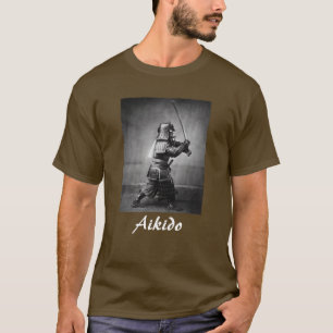 T-shirts Arte marcial do japonês do Aikido