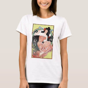 T-shirts Arte Nouveau do Victorian de Alphonse Mucha