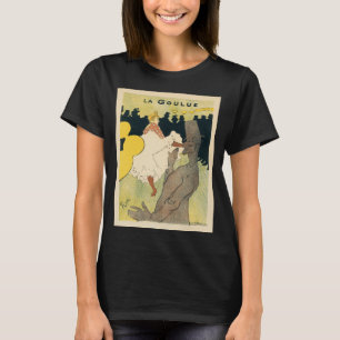 T-shirts Arte Nova Antiga, La Goulue por Toulouse Lautrec