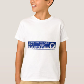 T-shirts Arte para o público - poster de WPA -
