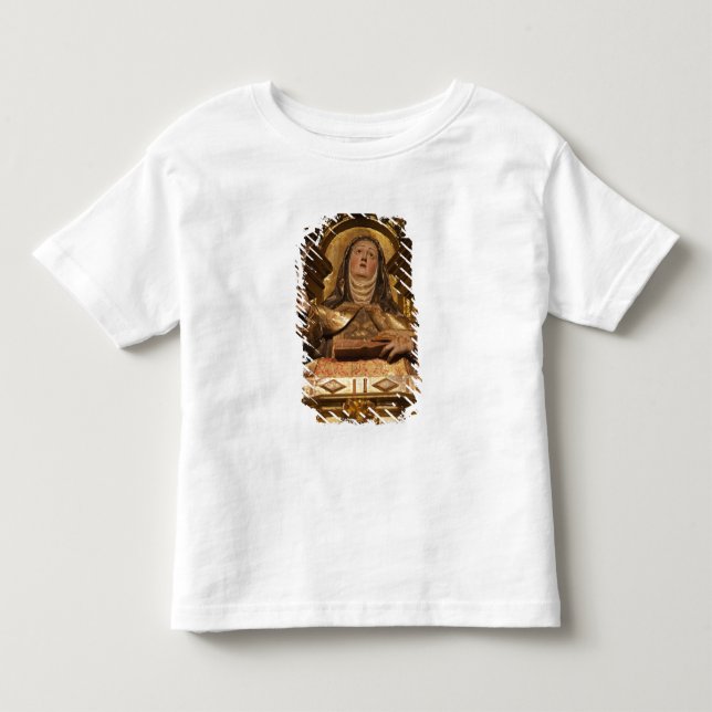 T-shirts Arte religiosa representando Santa Teresa (Frente)