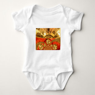 T-shirts Arte tradicional africana ouro