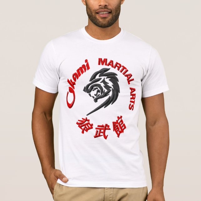 T-shirts Artes marciais de Okami (Frente)