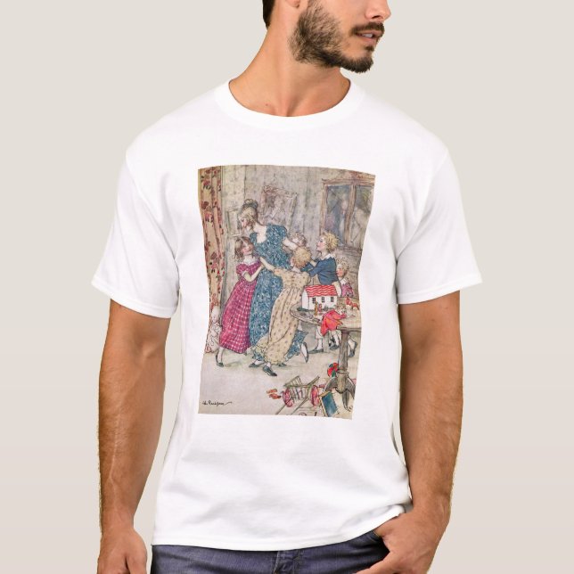 T-shirts Arthur Rackham | grupo nivelado e turbulento de A (Frente)