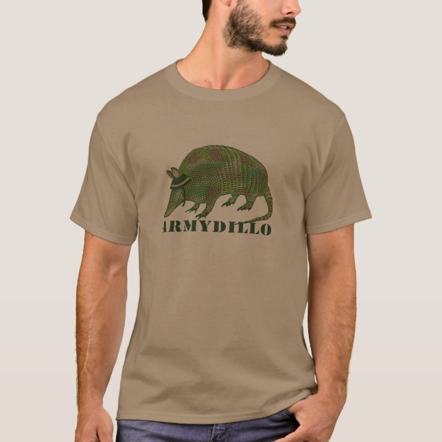 T-shirts Artigo do tatu do exército (Frente)