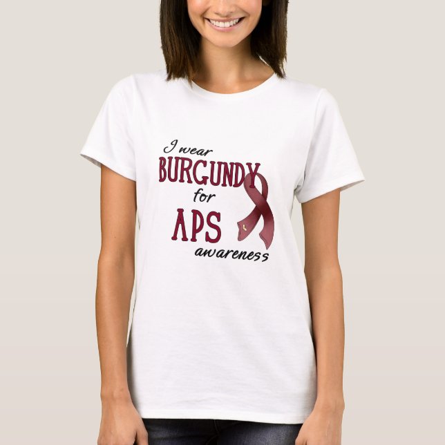 T-shirts Artigos da consciência dos APS (Frente)