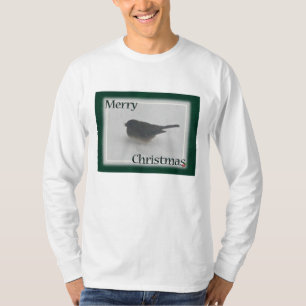 T-shirts Artigos de coordenação do Snowbird do Feliz Nata