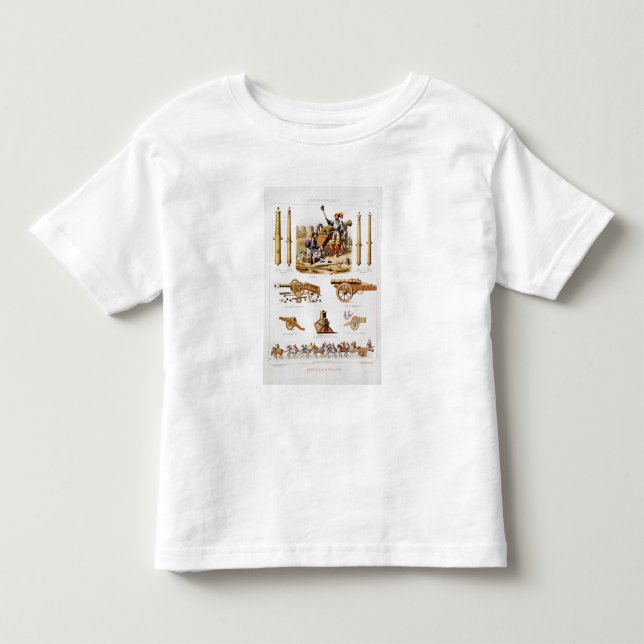 T-shirts Artilharia francesa (Frente)