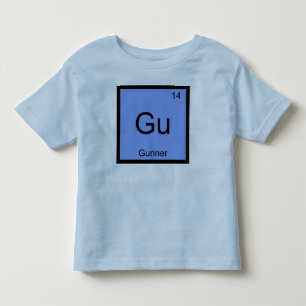 T-shirts Artilheiro Nome Química Elemento Tabela Periódica