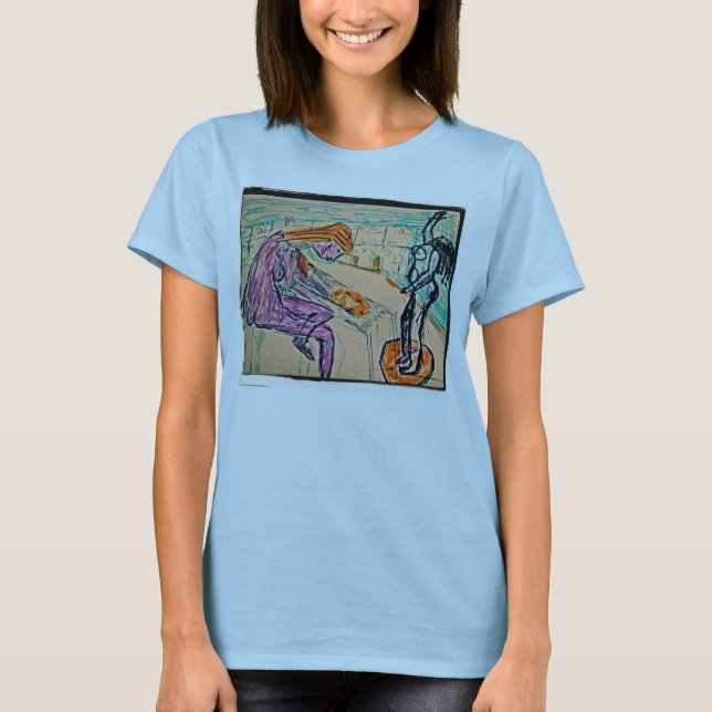 T-shirts Artista e Modelo (Frente)