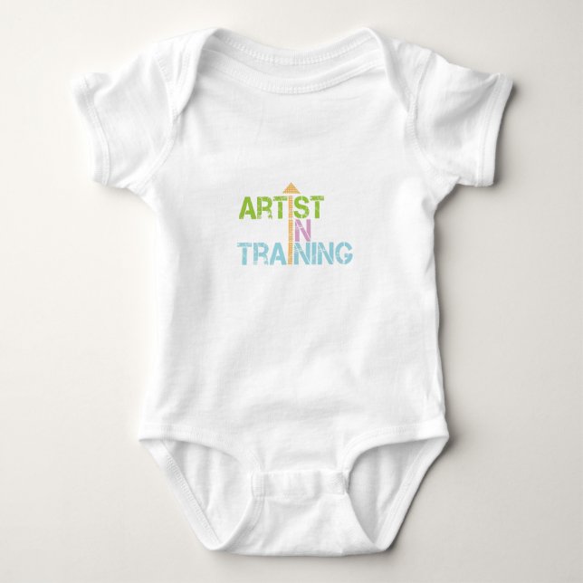 T-shirts Artista no treinamento (Frente)