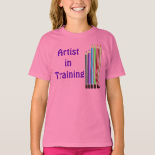 T-shirts Artista no treinamento