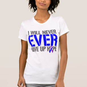 T-shirts Artrite reumatóide eu nunca darei acima a