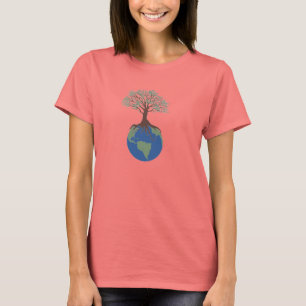 T-shirts Árvore da campainha das senhoras da vida